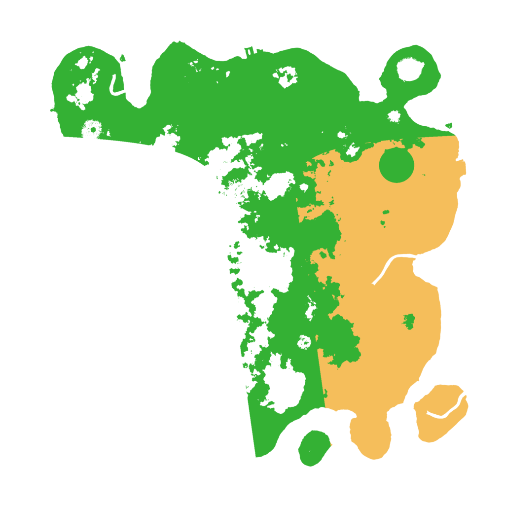 Biome Rust Map: Procedural Map, Size: 3800, Seed: 77138562