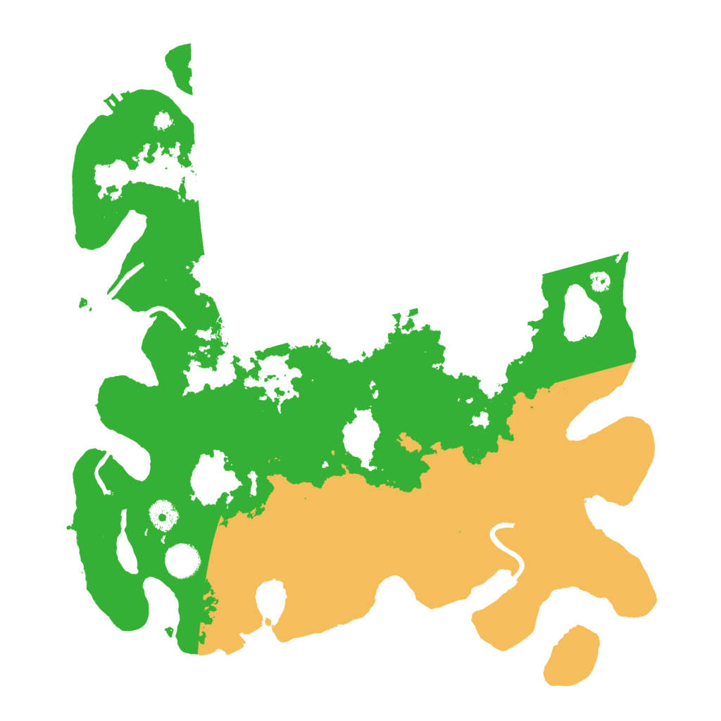 Biome Rust Map: Procedural Map, Size: 3700, Seed: 1332358954