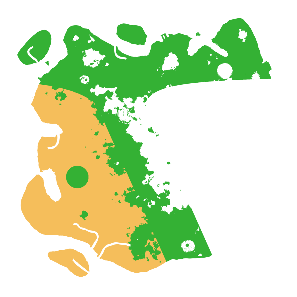 Biome Rust Map: Procedural Map, Size: 3500, Seed: 773082423