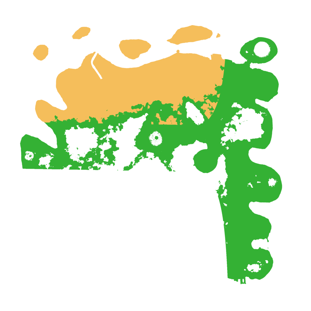 Biome Rust Map: Procedural Map, Size: 3500, Seed: 1848578496