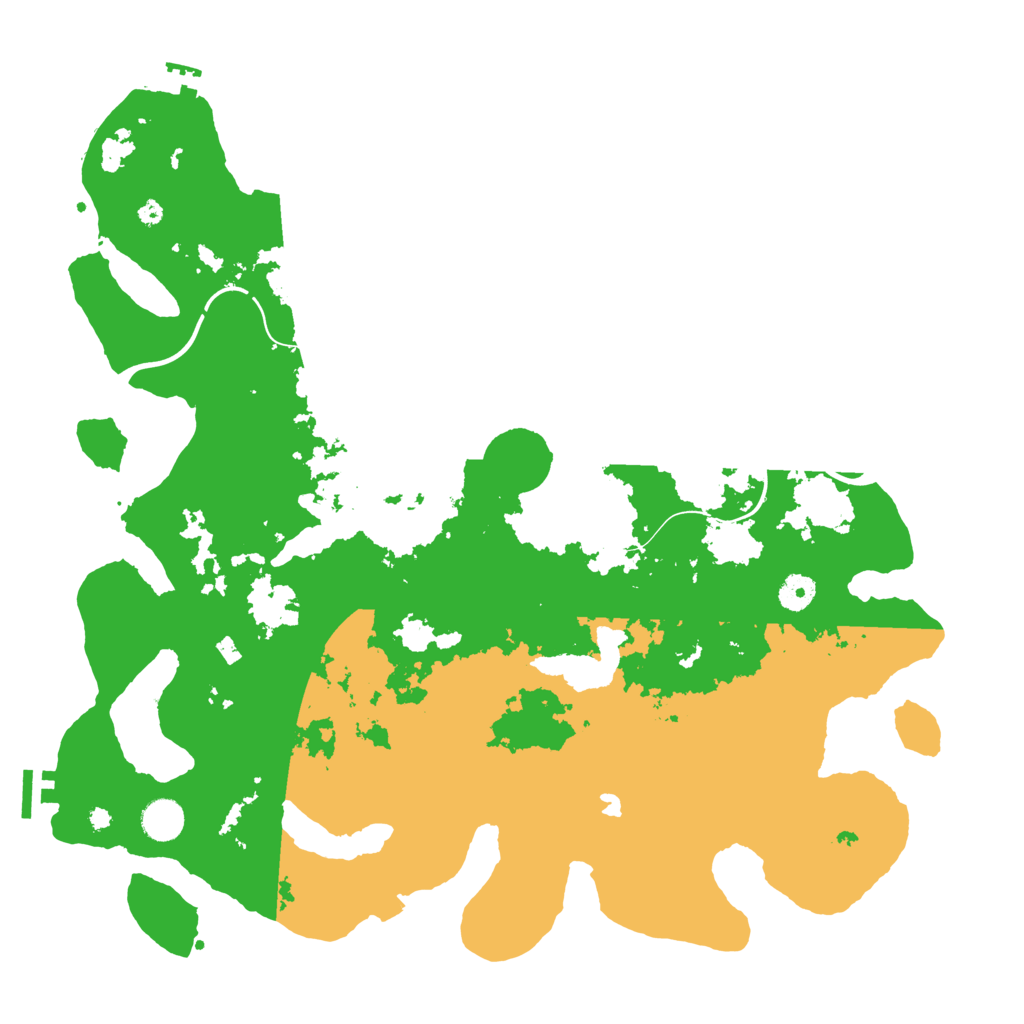 Biome Rust Map: Procedural Map, Size: 4250, Seed: 119006500