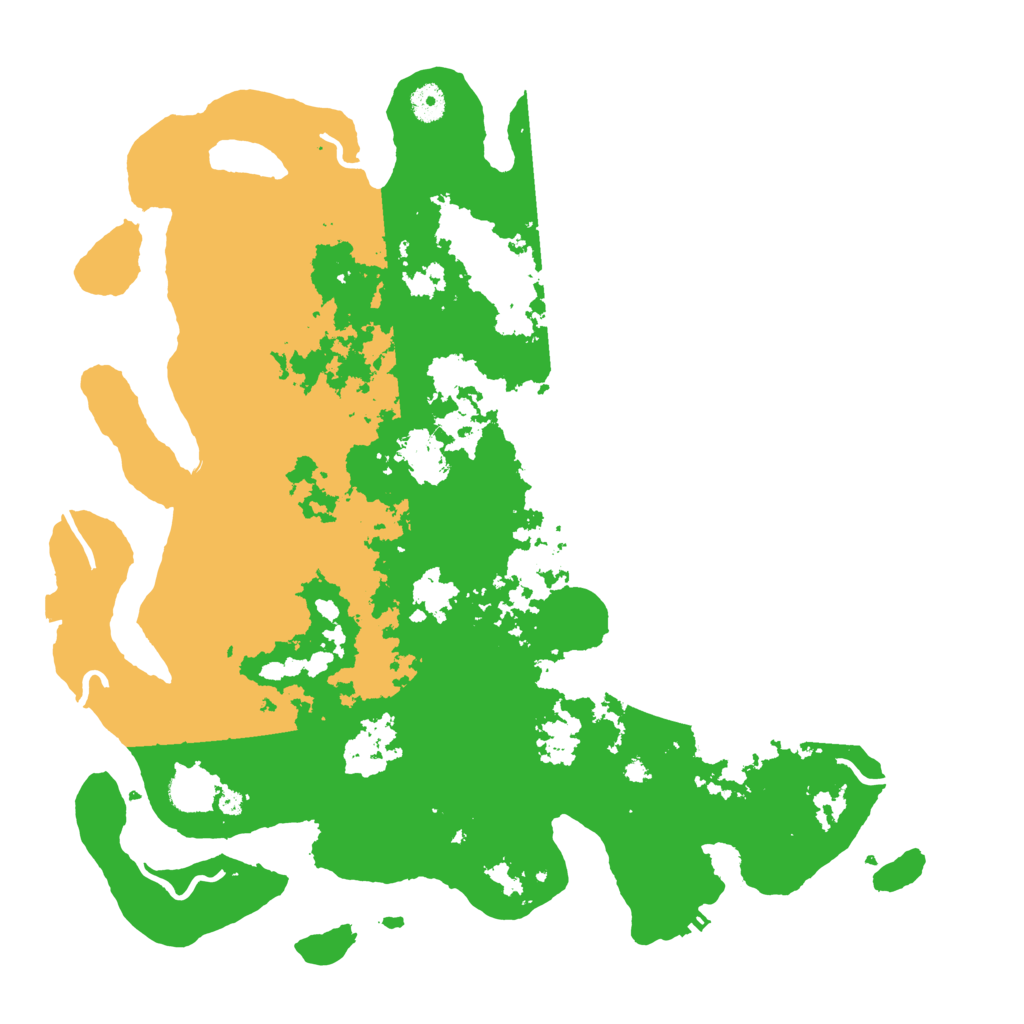 Biome Rust Map: Procedural Map, Size: 4300, Seed: 46415797