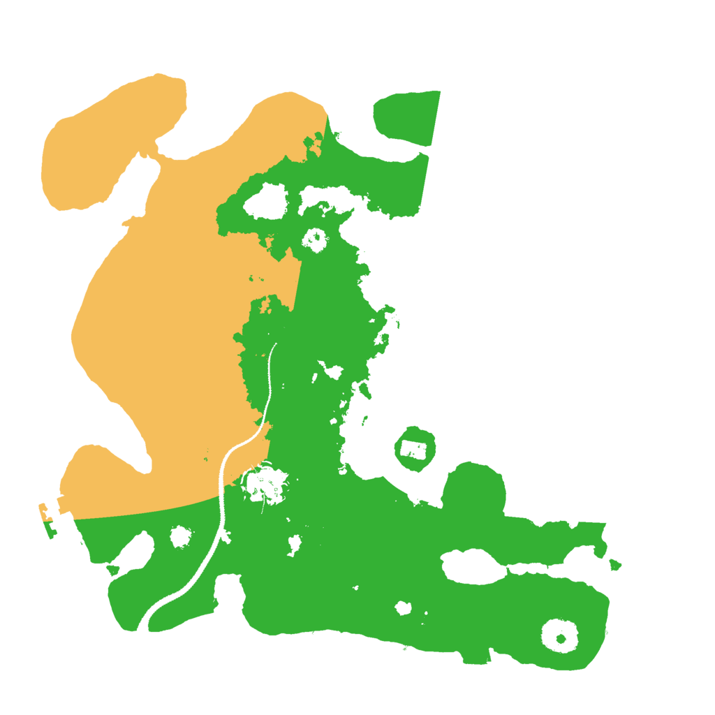 Biome Rust Map: Procedural Map, Size: 3000, Seed: 709845741