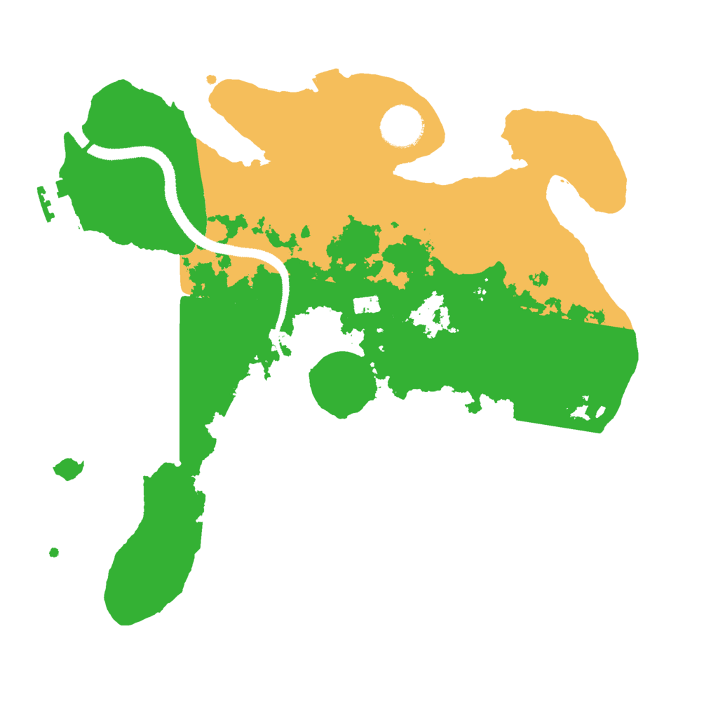 Biome Rust Map: Procedural Map, Size: 3000, Seed: 752363969