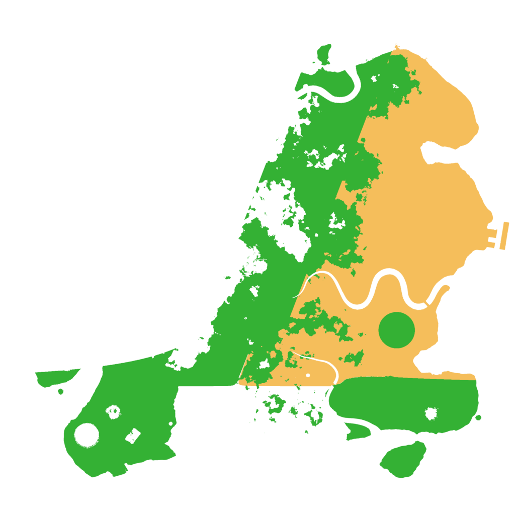 Biome Rust Map: Procedural Map, Size: 3750, Seed: 35289820