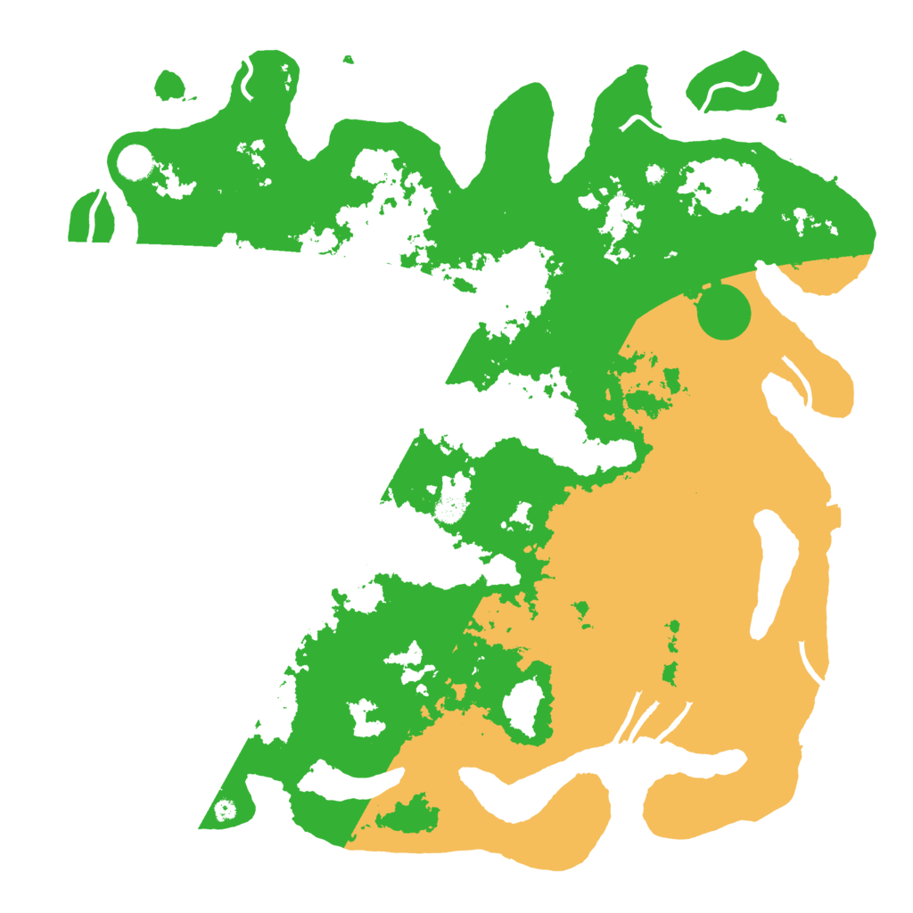 Biome Rust Map: Procedural Map, Size: 4500, Seed: 174509