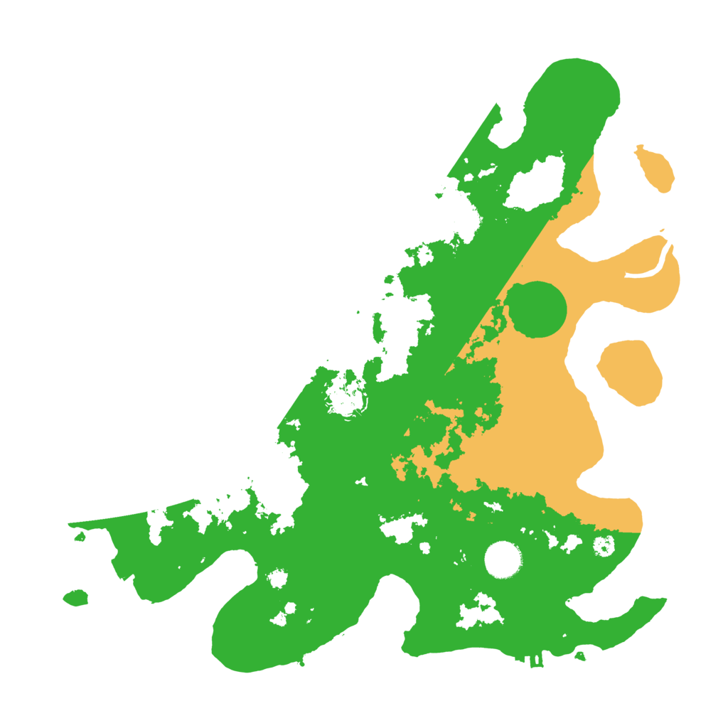 Biome Rust Map: Procedural Map, Size: 3450, Seed: 76985001