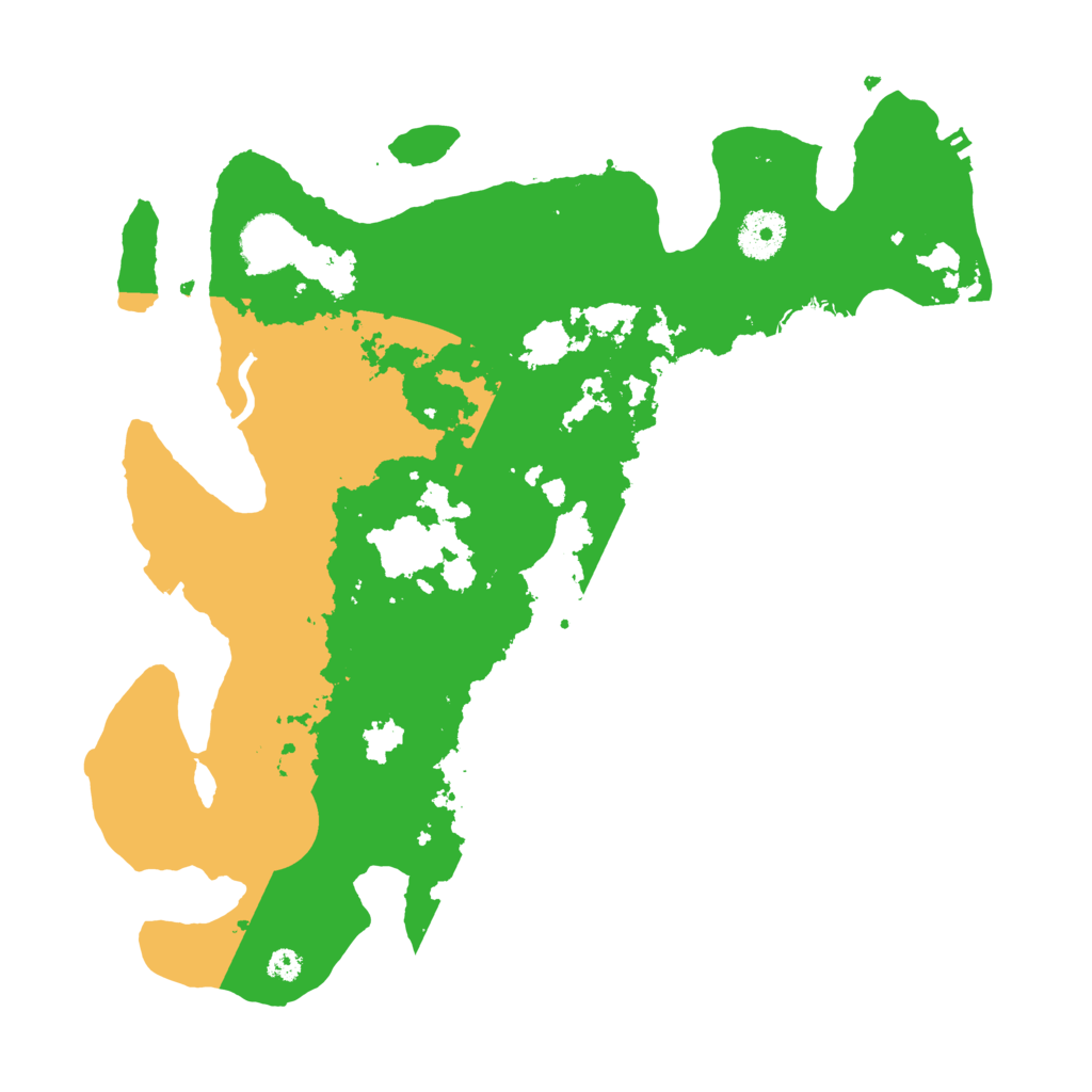 Biome Rust Map: Procedural Map, Size: 3400, Seed: 26961739