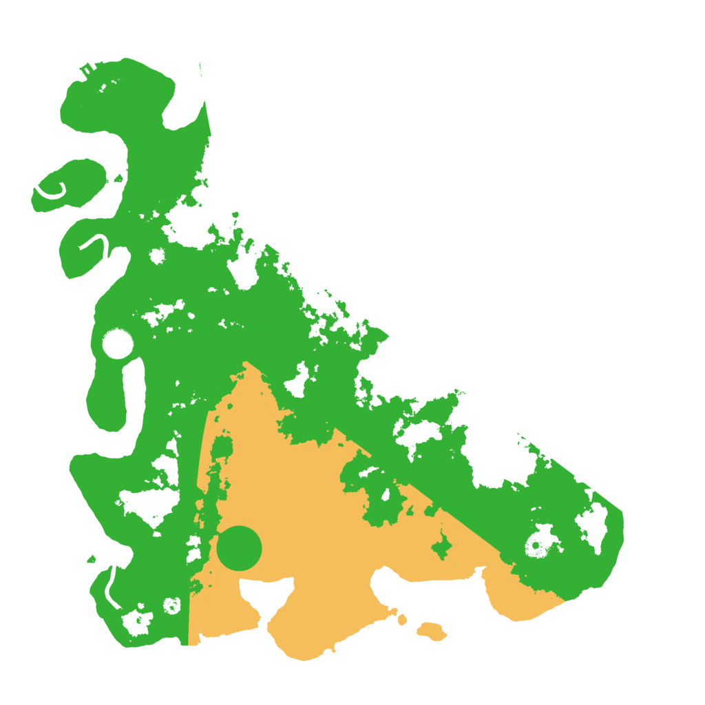 Biome Rust Map: Procedural Map, Size: 4100, Seed: 54593172