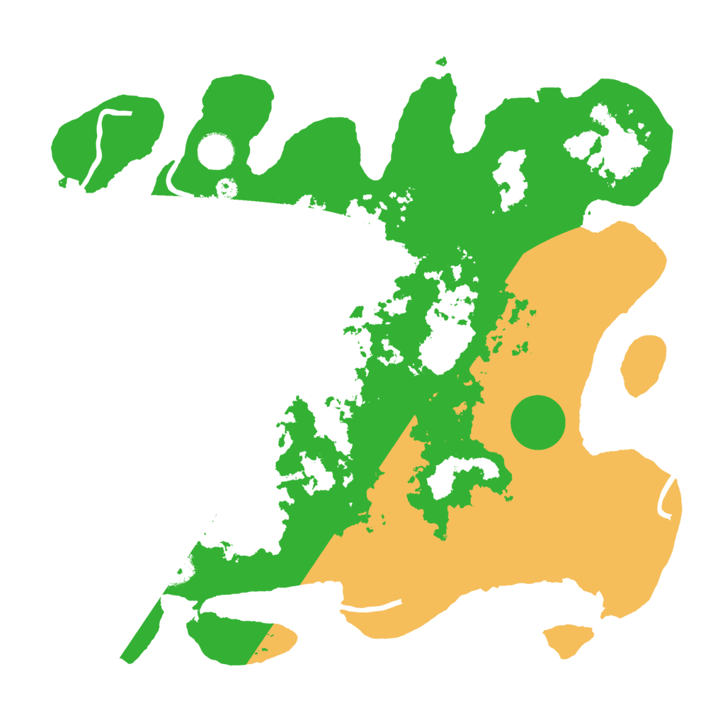 Biome Rust Map: Procedural Map, Size: 3500, Seed: 9081656