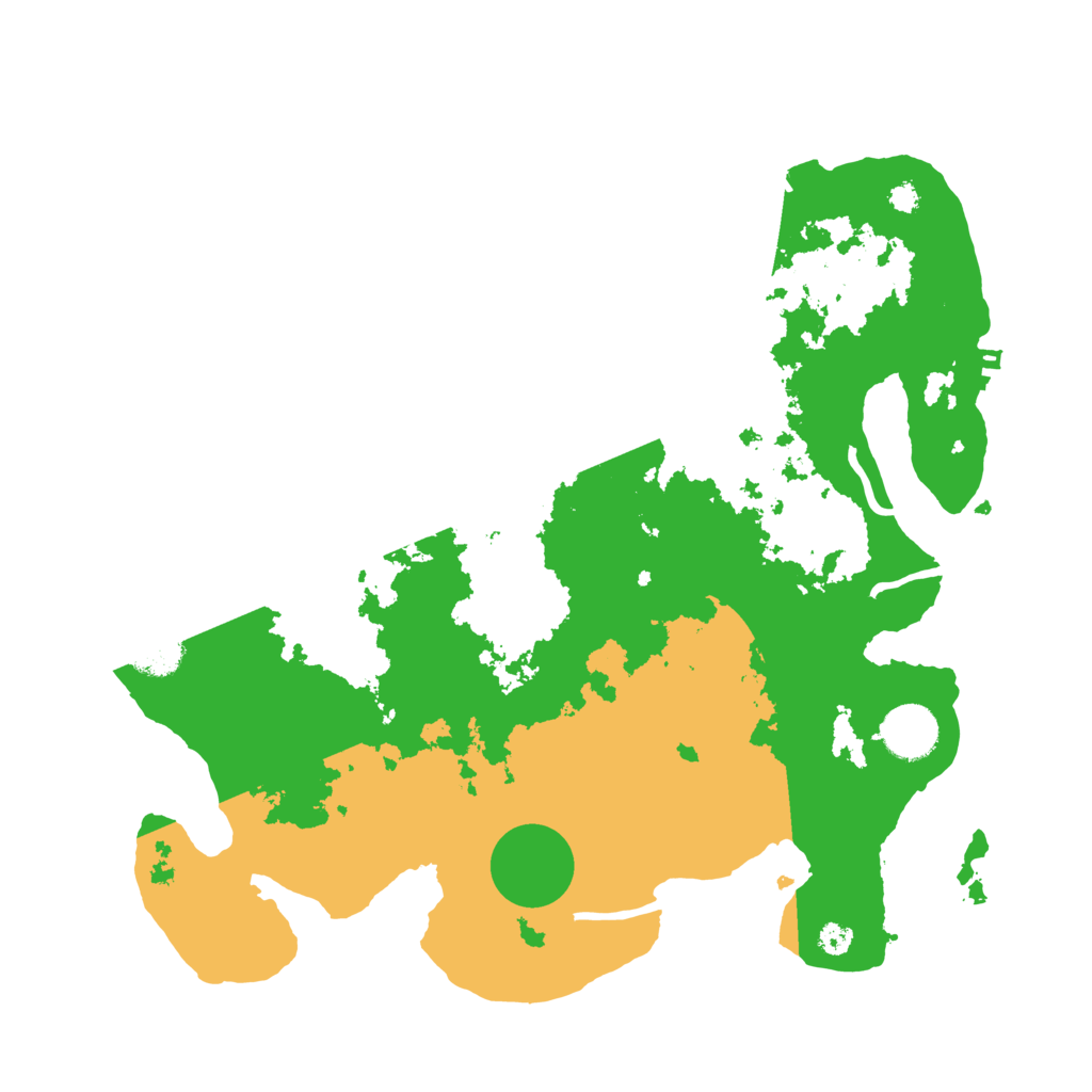 Biome Rust Map: Procedural Map, Size: 3450, Seed: 18440655