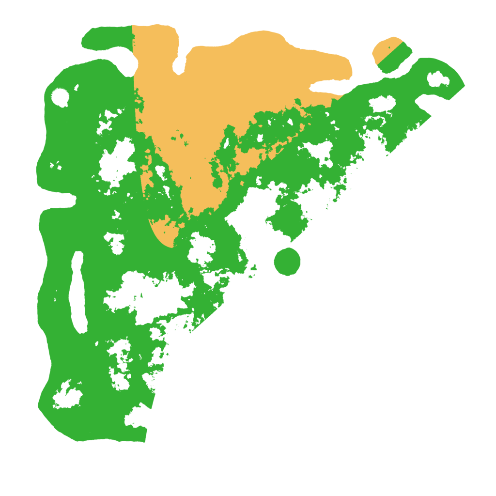 Biome Rust Map: Barren, Size: 5000, Seed: 111