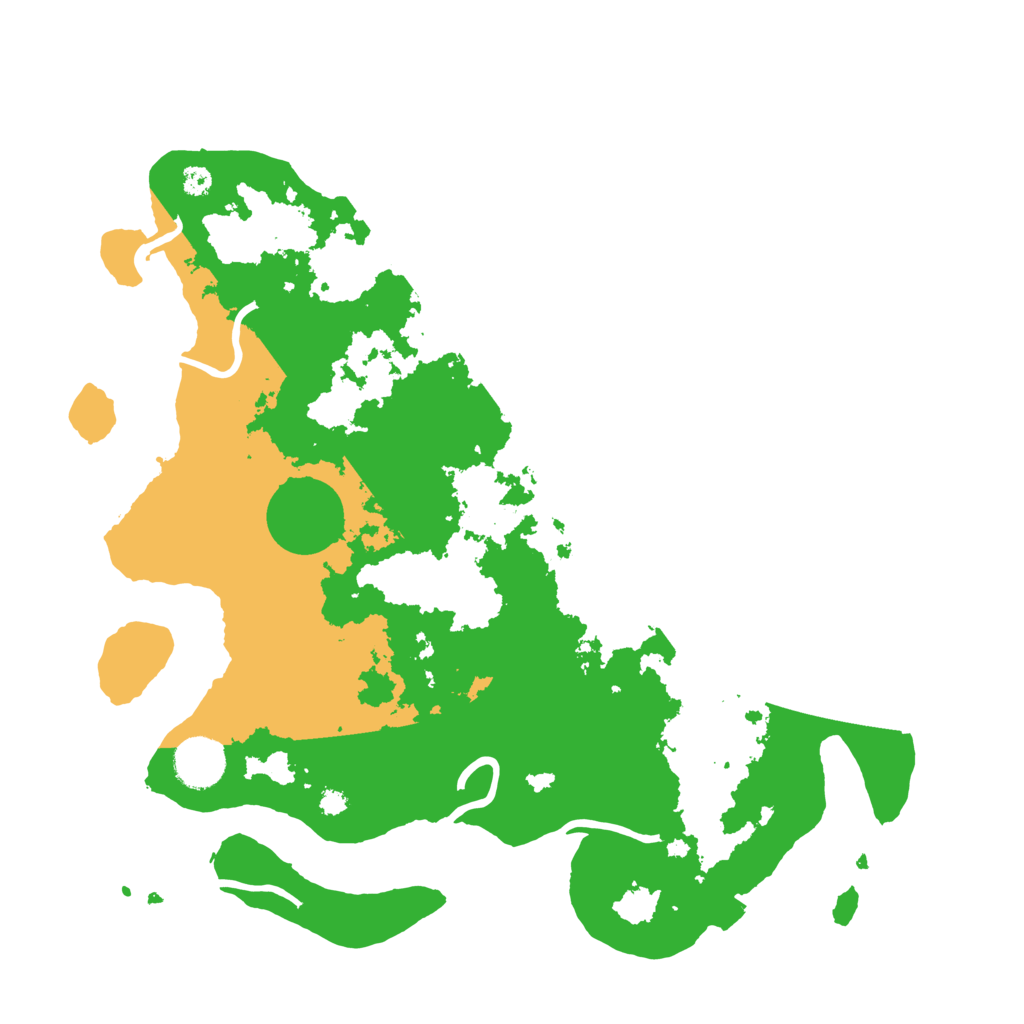 Biome Rust Map: Procedural Map, Size: 3550, Seed: 39406638