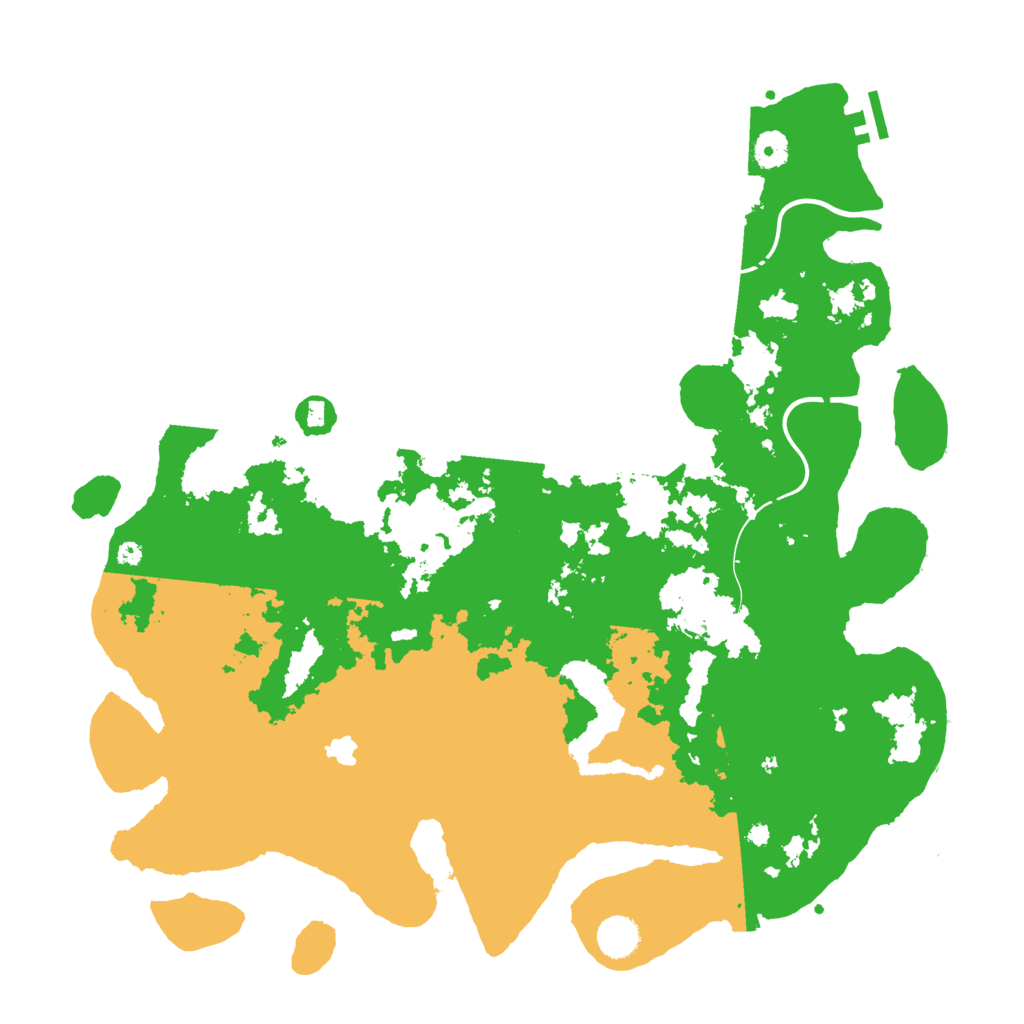 Biome Rust Map: Procedural Map, Size: 4250, Seed: 26965489