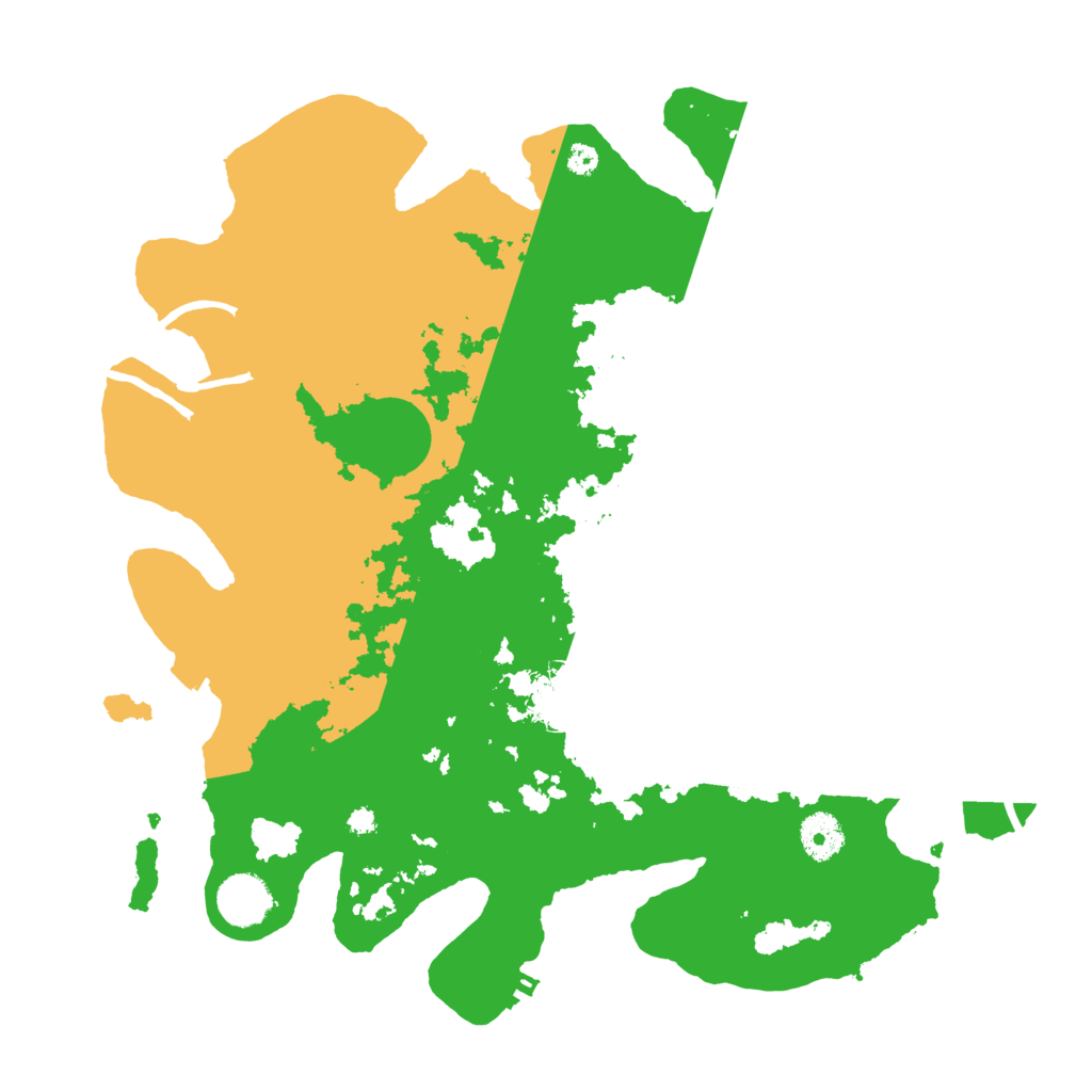 Biome Rust Map: Procedural Map, Size: 3650, Seed: 97399725