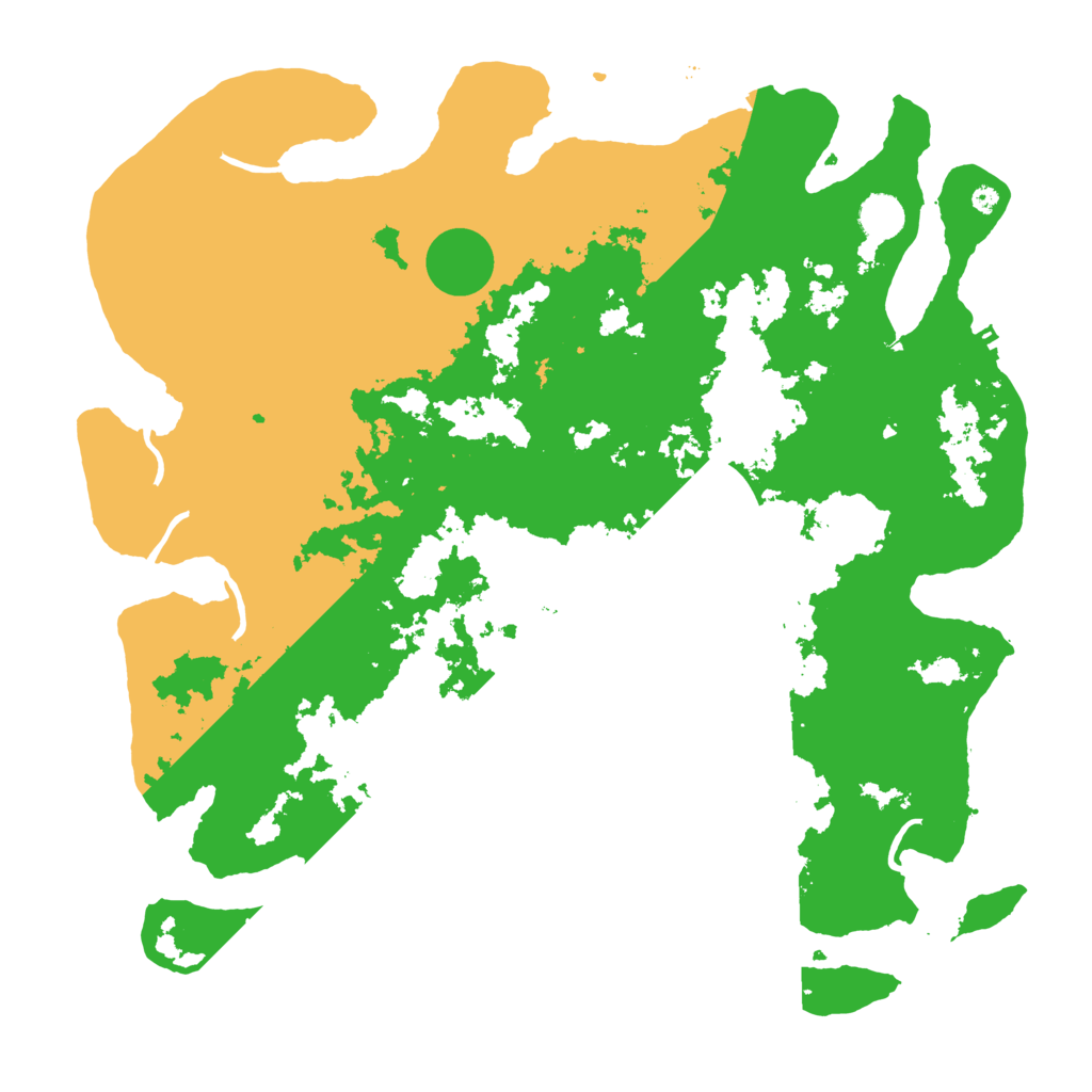 Biome Rust Map: Procedural Map, Size: 4250, Seed: 1223159223