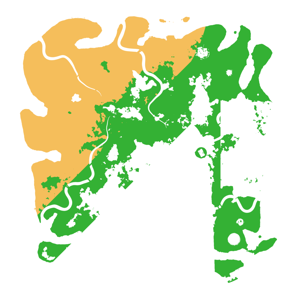 Biome Rust Map: Procedural Map, Size: 4250, Seed: 1223159223