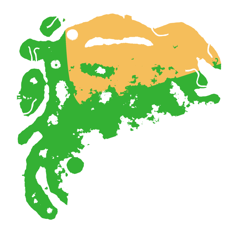 Biome Rust Map: Procedural Map, Size: 3950, Seed: 50883732