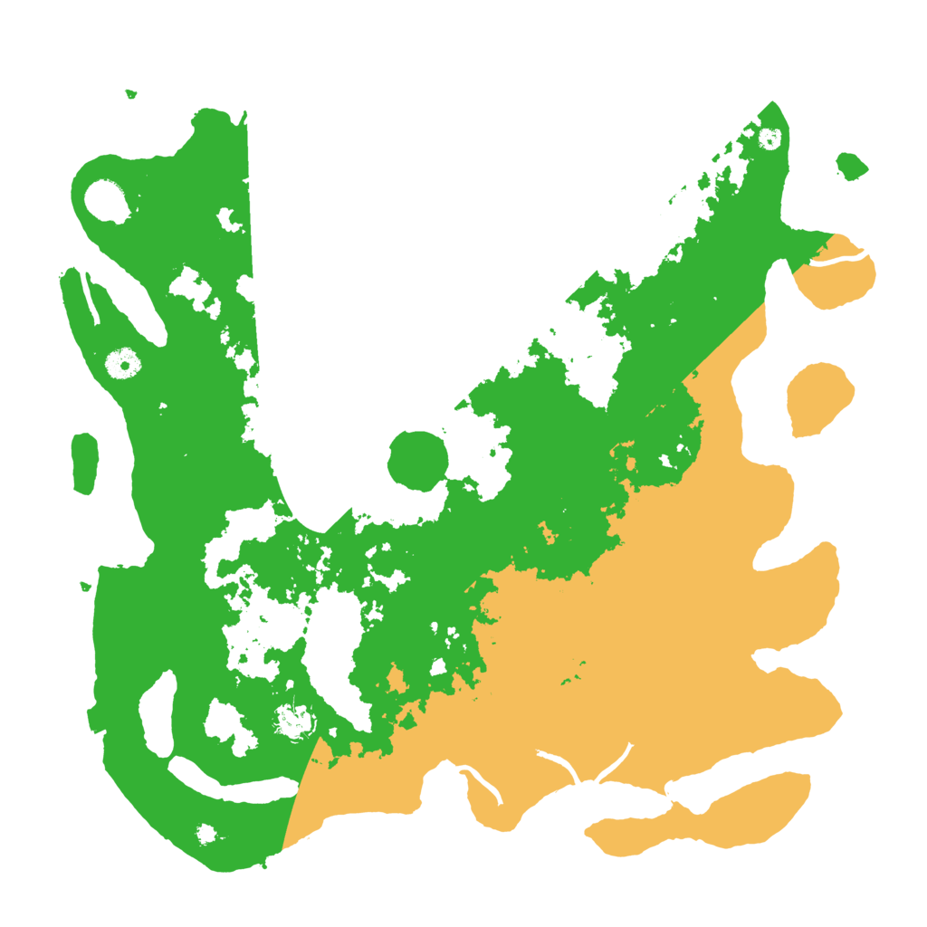 Biome Rust Map: Procedural Map, Size: 4250, Seed: 32380448