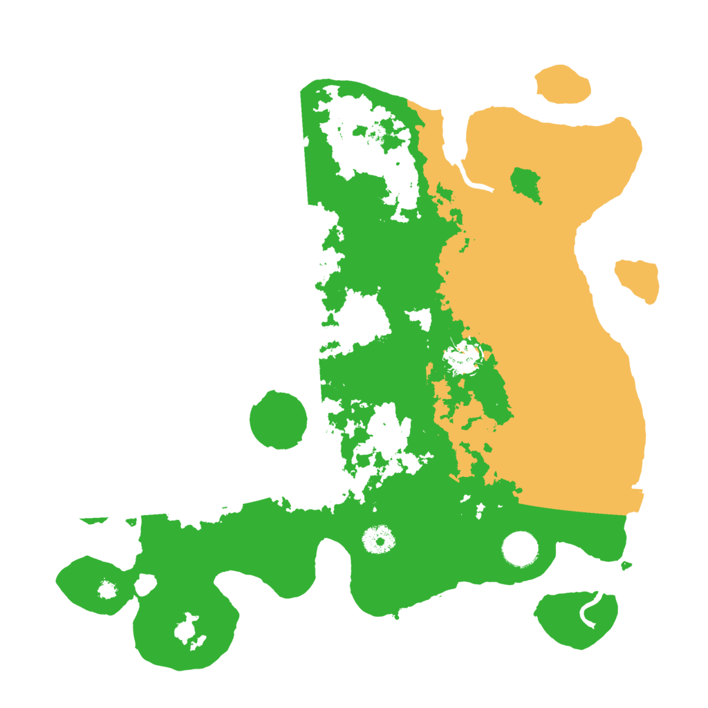 Biome Rust Map: Procedural Map, Size: 3500, Seed: 2105941948