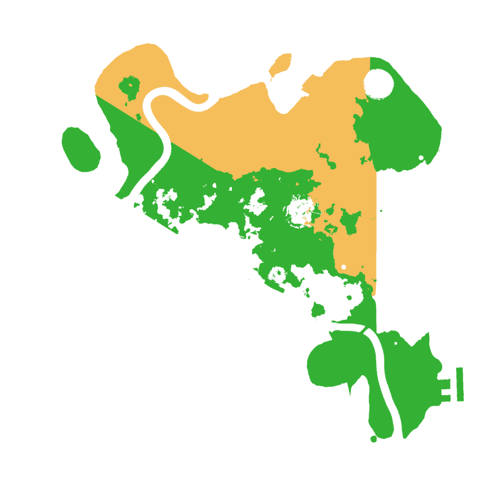 Biome Rust Map: Procedural Map, Size: 3000, Seed: 248