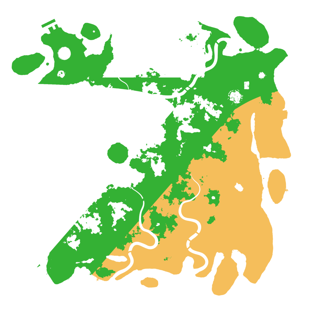 Biome Rust Map: Procedural Map, Size: 4250, Seed: 237086577