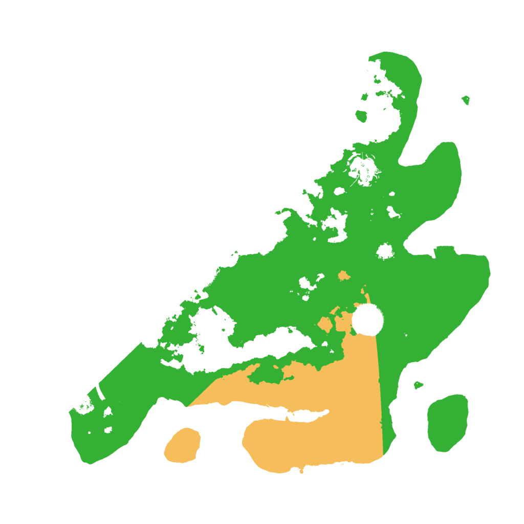 Biome Rust Map: Procedural Map, Size: 3000, Seed: 2044901685
