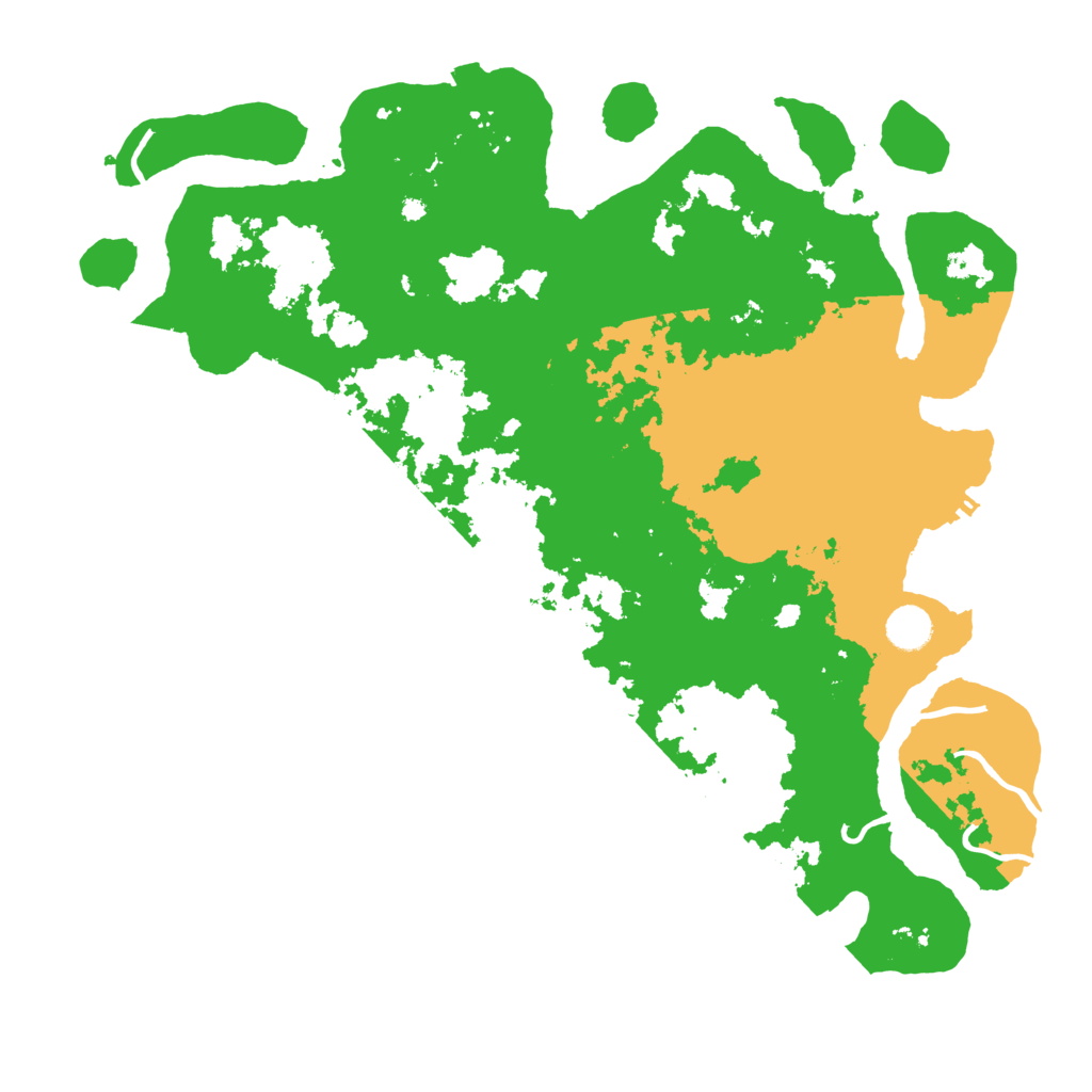 Biome Rust Map: Procedural Map, Size: 4250, Seed: 775511797