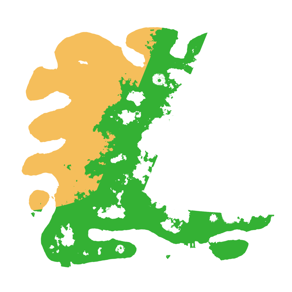 Biome Rust Map: Procedural Map, Size: 3500, Seed: 825686053