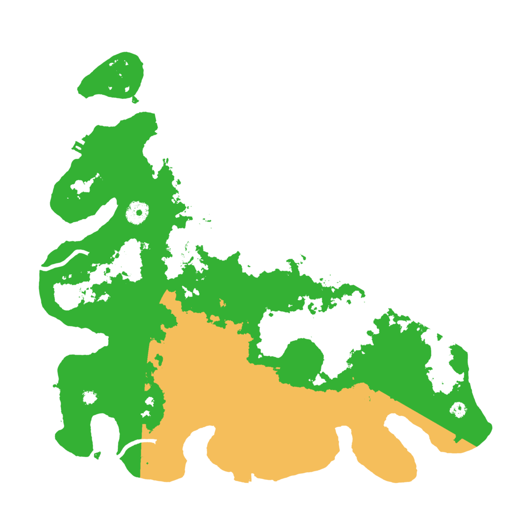 Biome Rust Map: Procedural Map, Size: 3500, Seed: 76757120