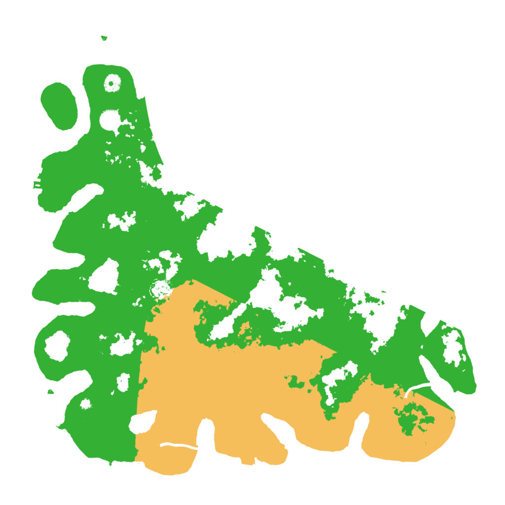 Biome Rust Map: Procedural Map, Size: 4300, Seed: 77824511
