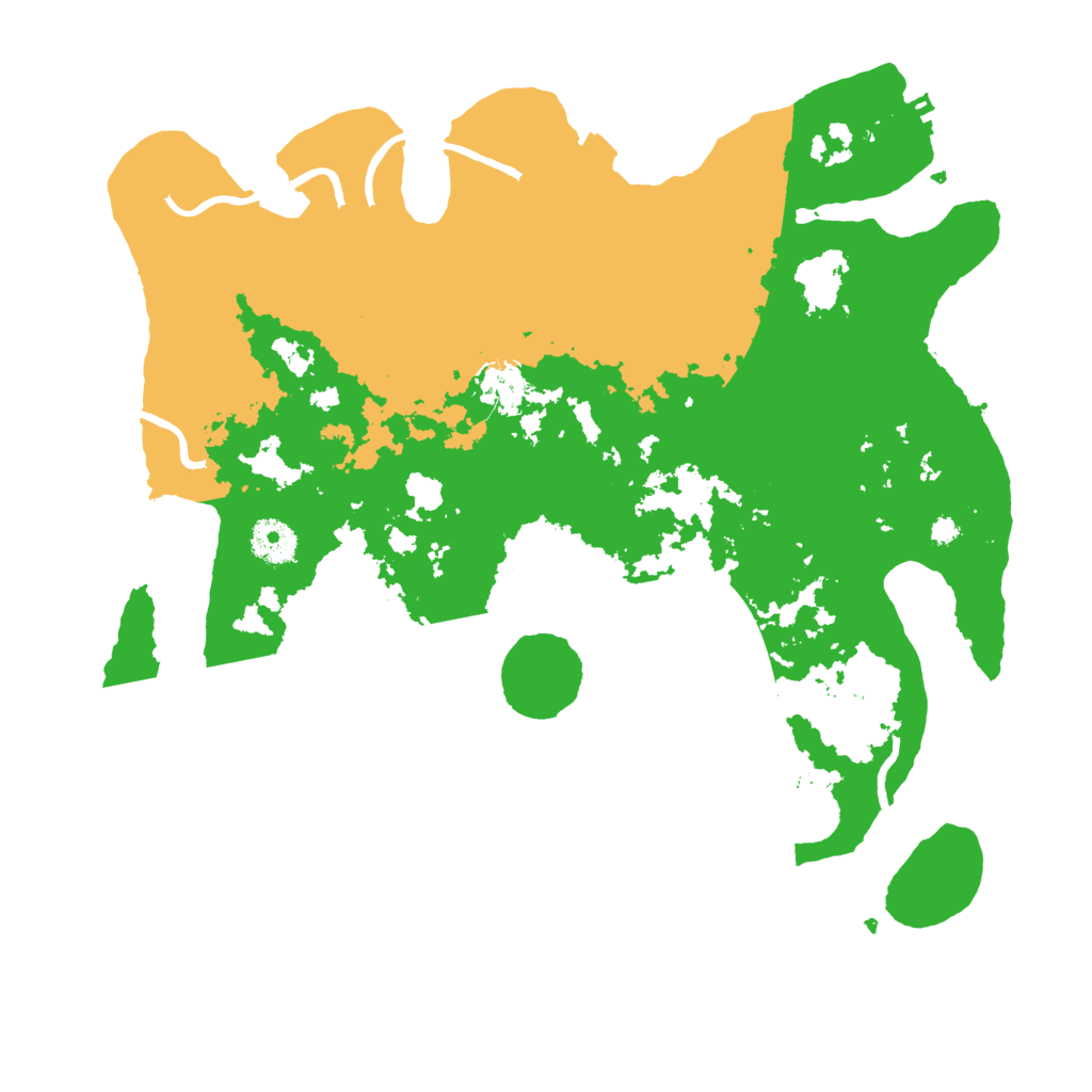 Biome Rust Map: Procedural Map, Size: 3650, Seed: 60362631