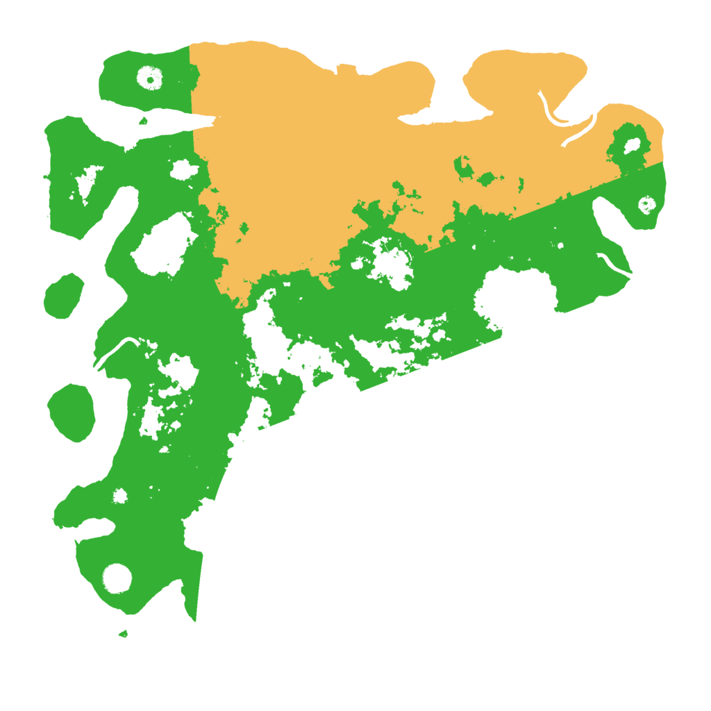 Biome Rust Map: Procedural Map, Size: 4300, Seed: 54395650