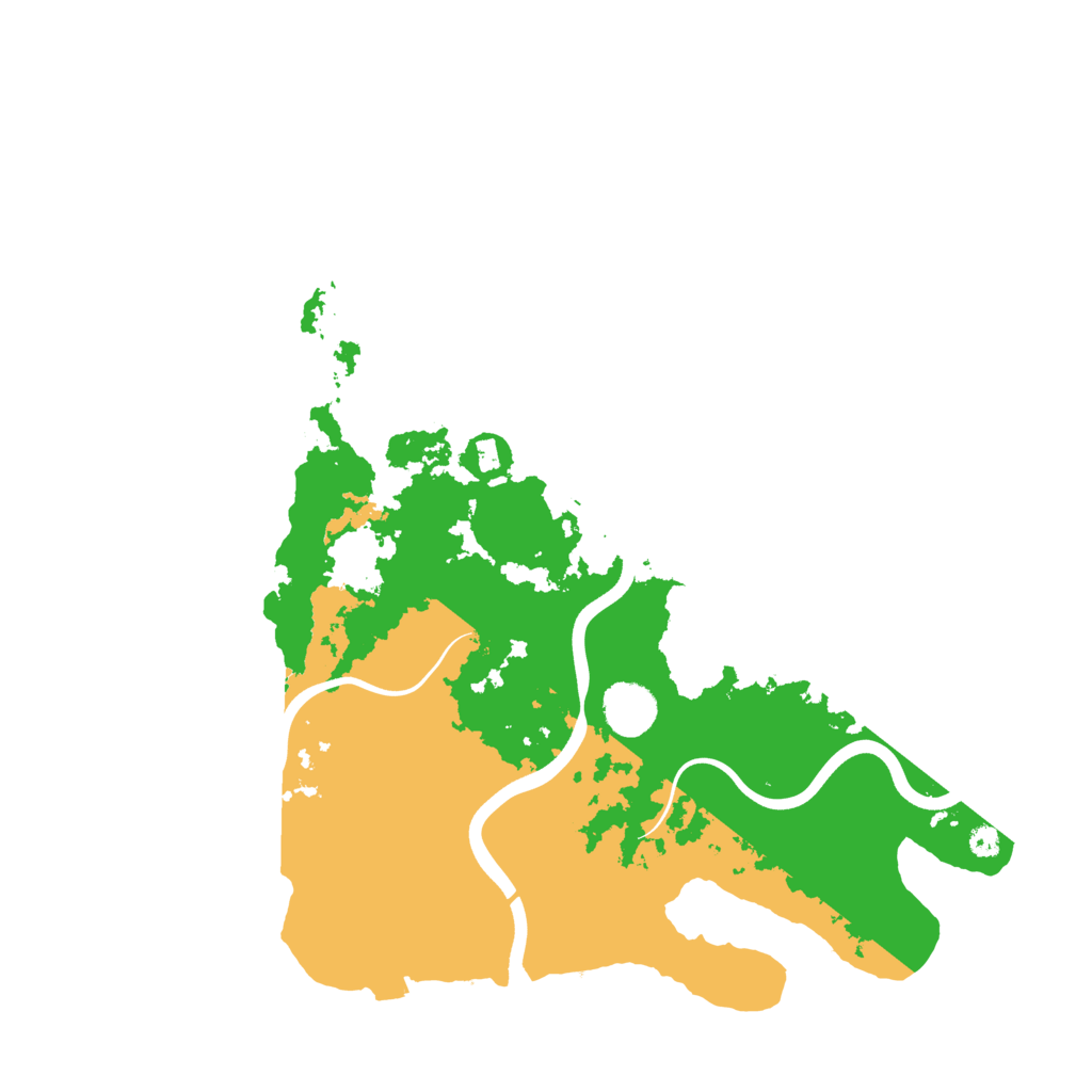 Biome Rust Map: Procedural Map, Size: 3750, Seed: 54660676
