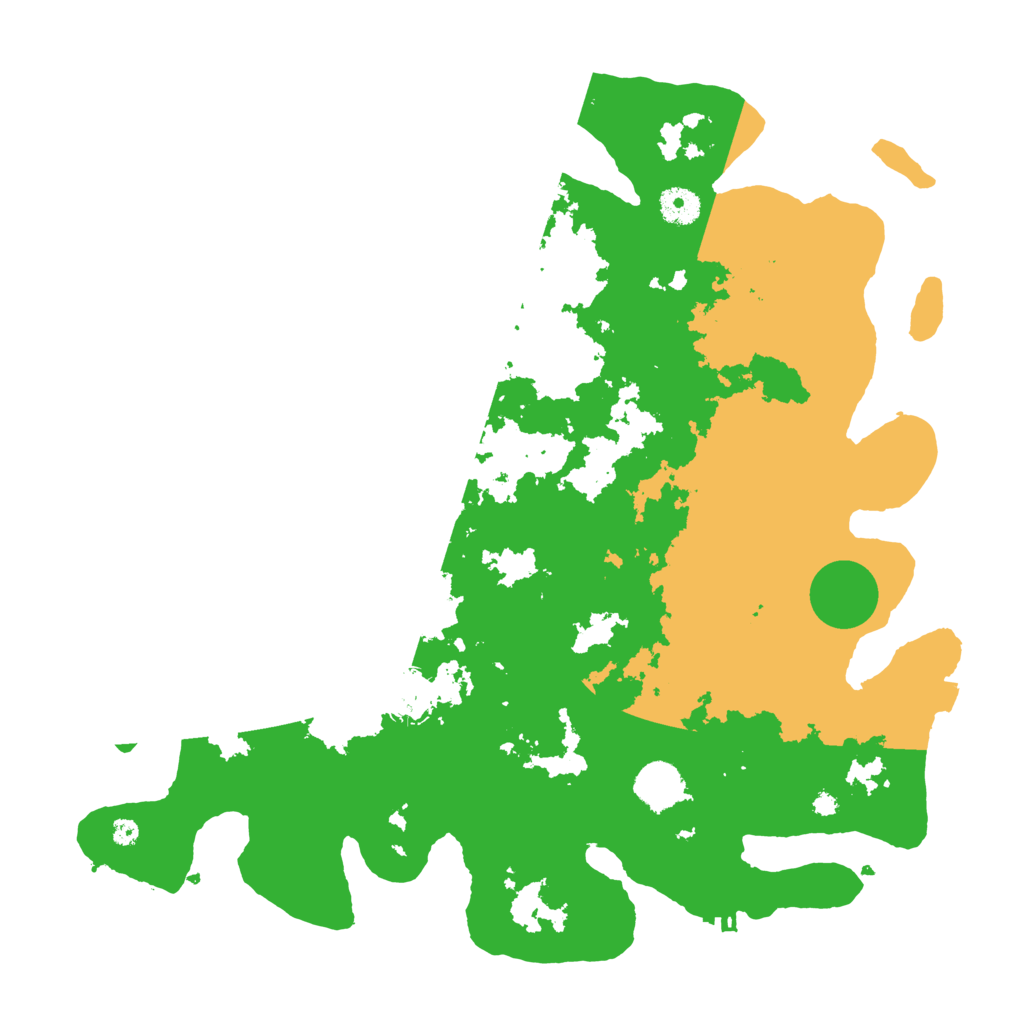 Biome Rust Map: Procedural Map, Size: 3950, Seed: 37648508