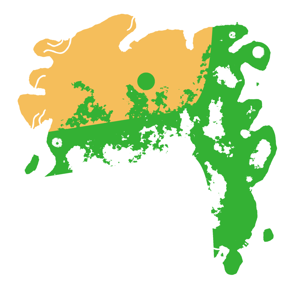 Biome Rust Map: Procedural Map, Size: 4400, Seed: 5230634