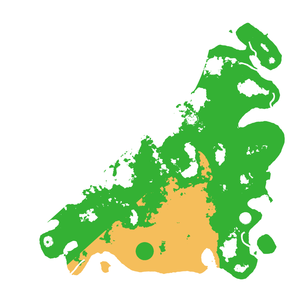 Biome Rust Map: Procedural Map, Size: 4400, Seed: 85138374