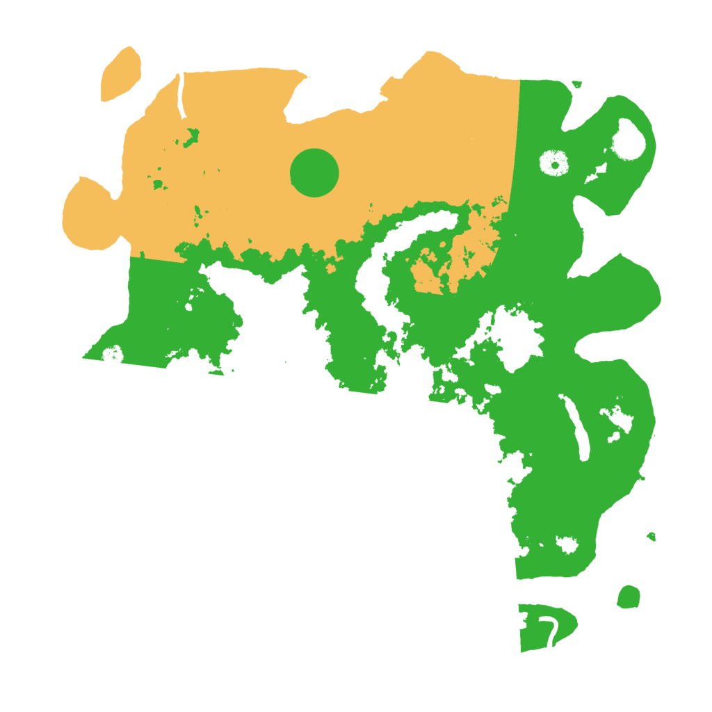 Biome Rust Map: Procedural Map, Size: 3850, Seed: 82197589