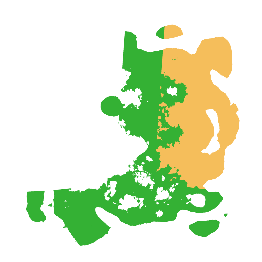 Biome Rust Map: Procedural Map, Size: 3450, Seed: 54857632