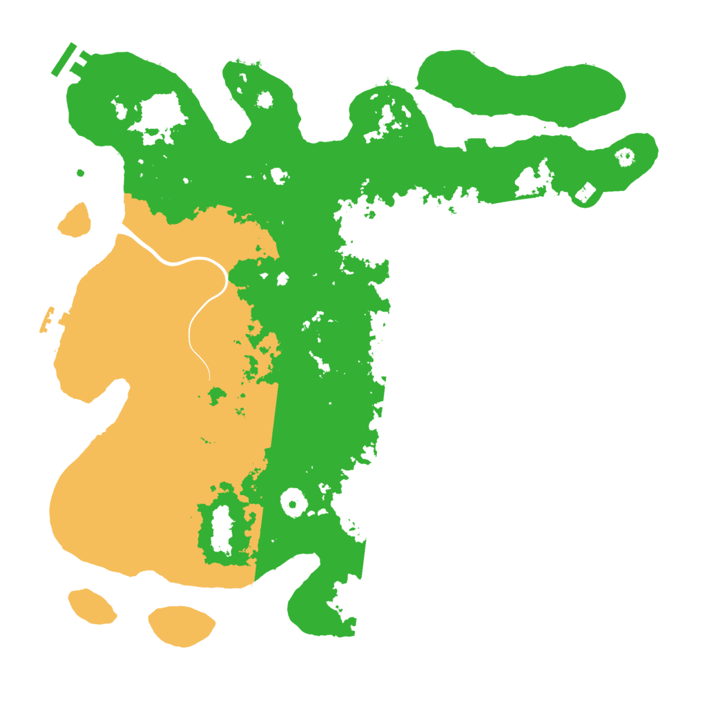 Biome Rust Map: Procedural Map, Size: 3850, Seed: 1868831488