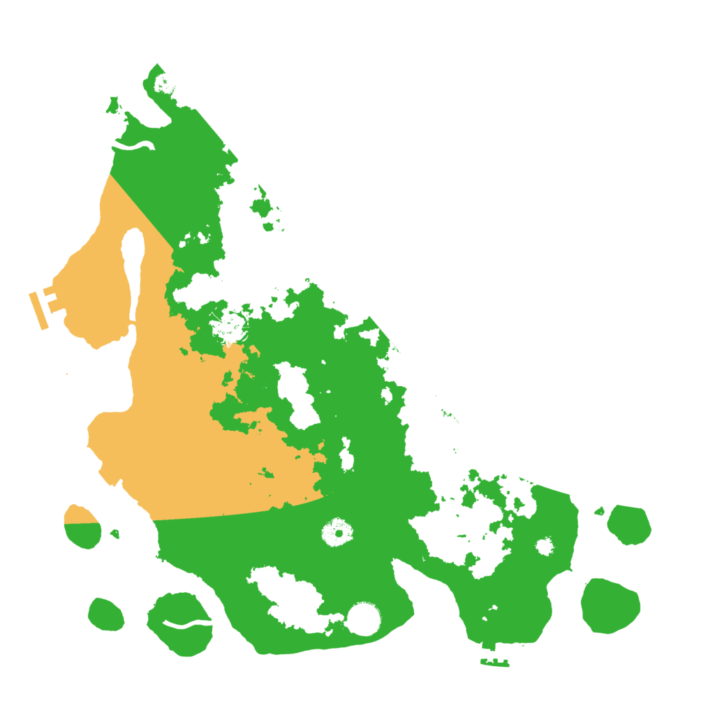 Biome Rust Map: Procedural Map, Size: 3750, Seed: 77913905