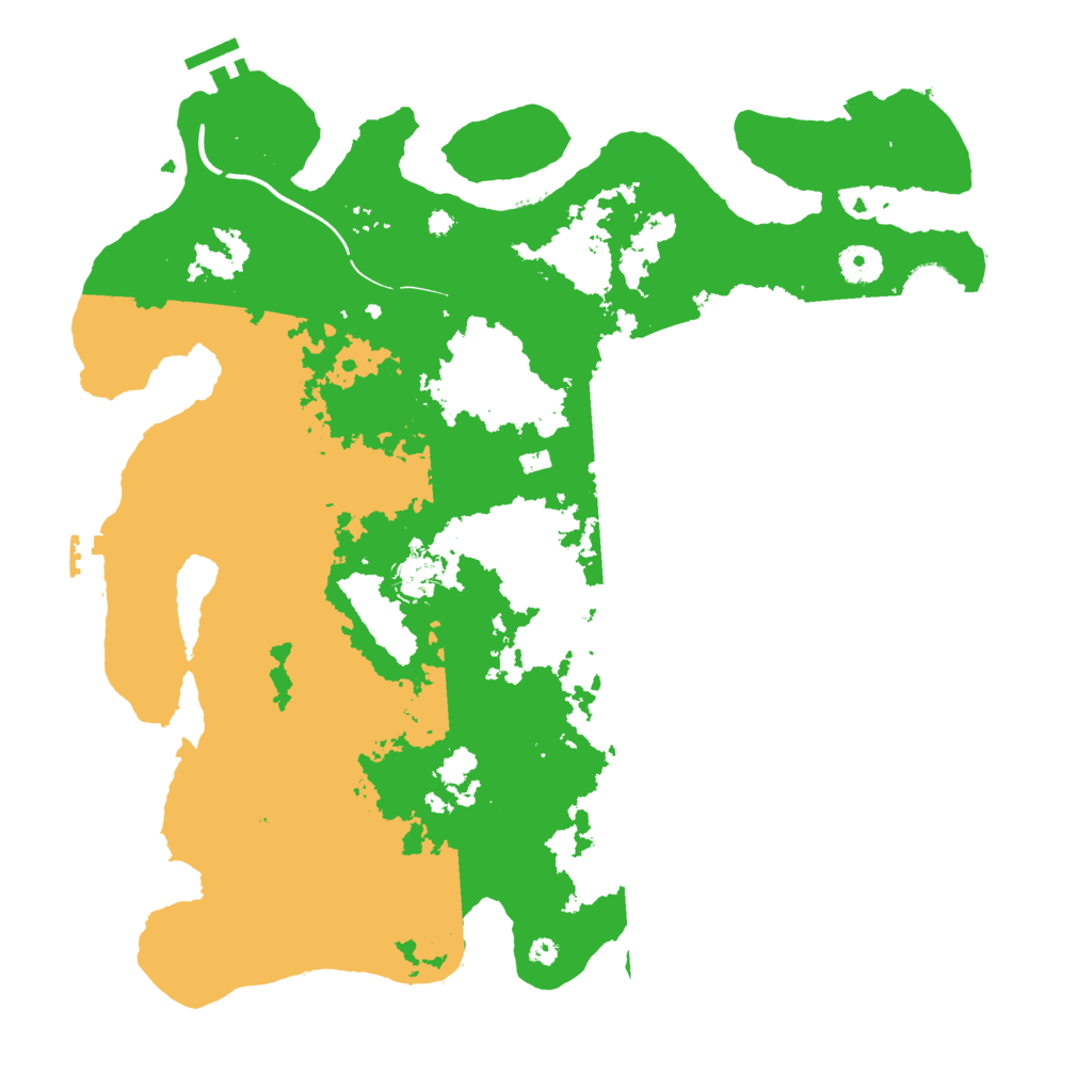 Biome Rust Map: Procedural Map, Size: 3950, Seed: 11328183