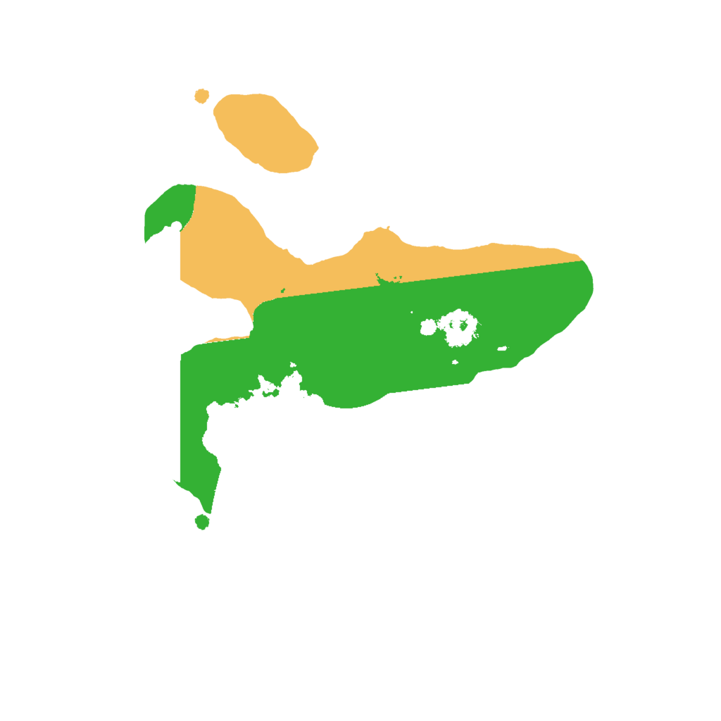 Biome Rust Map: Procedural Map, Size: 2000, Seed: 32423