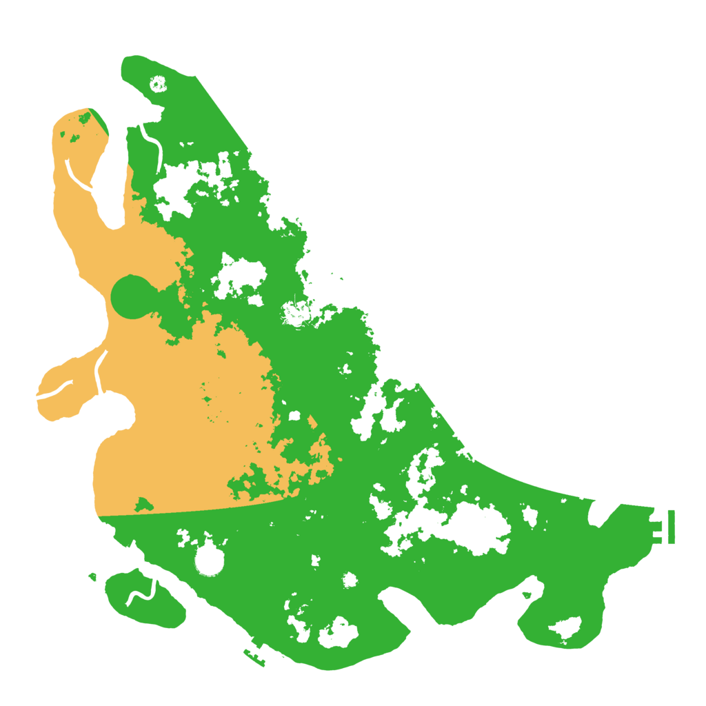 Biome Rust Map: Procedural Map, Size: 4250, Seed: 43820046