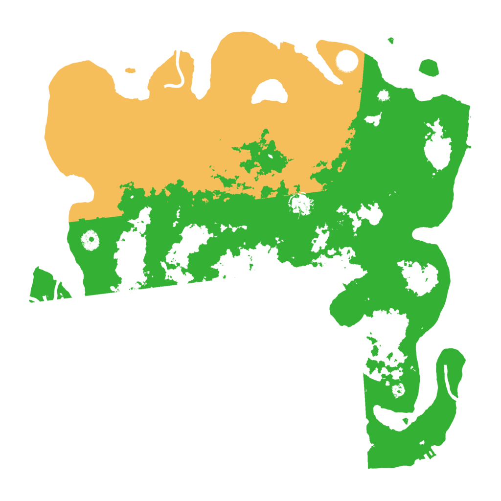 Biome Rust Map: Procedural Map, Size: 4000, Seed: 1641985996