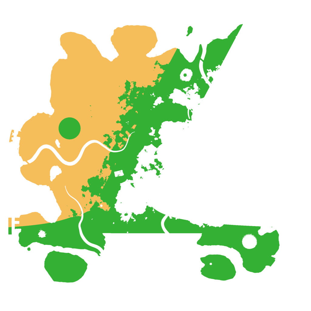 Biome Rust Map: Procedural Map, Size: 3750, Seed: 12342807
