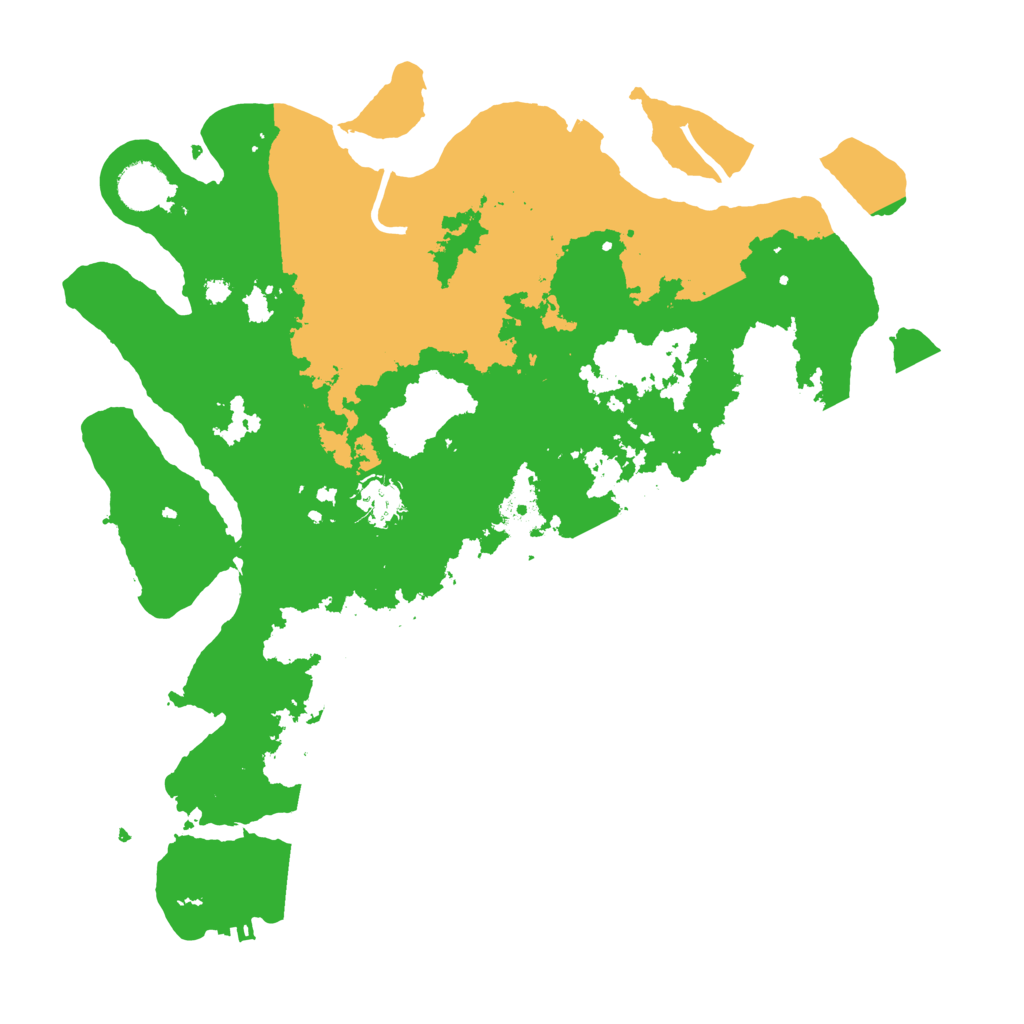 Biome Rust Map: Procedural Map, Size: 3750, Seed: 22790327
