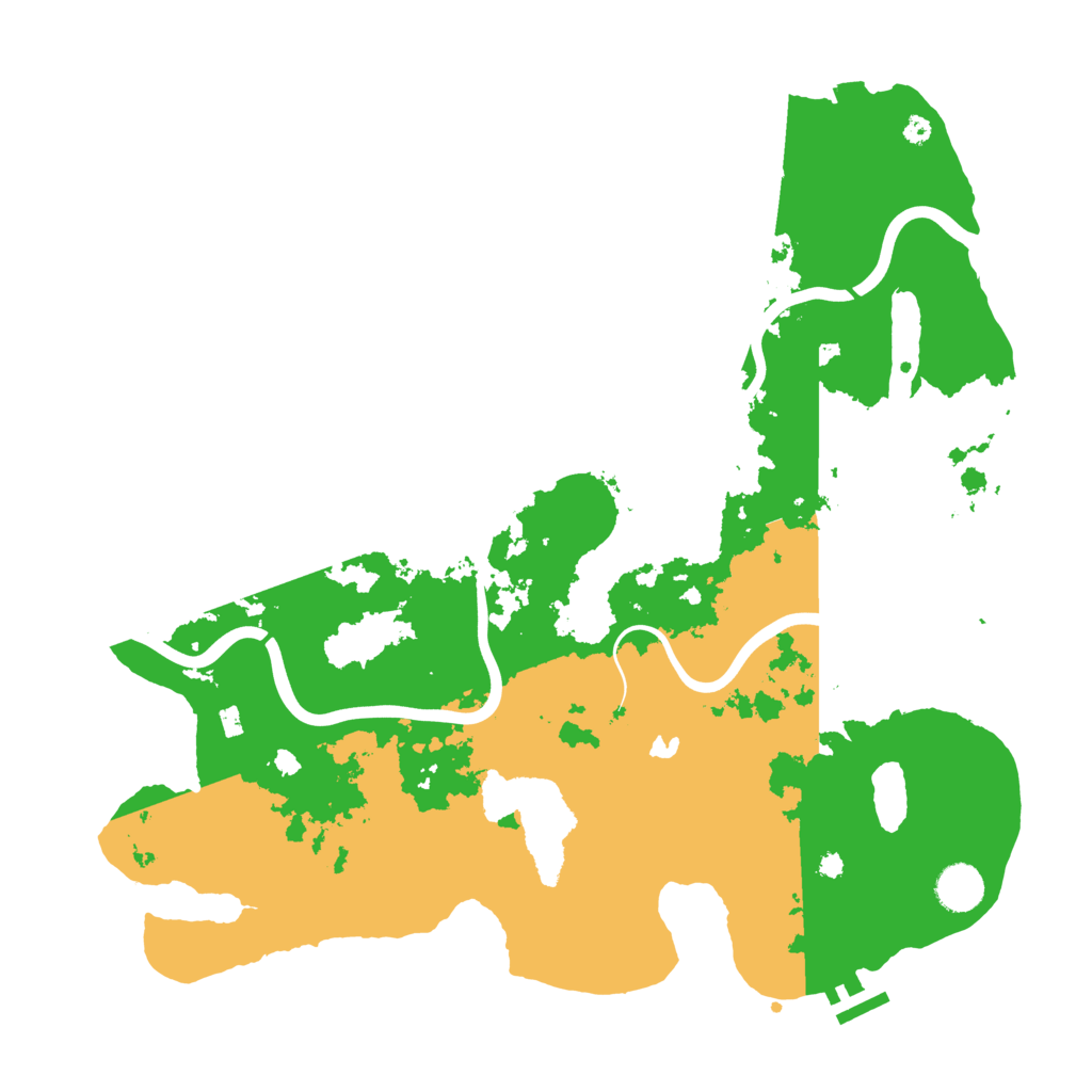 Biome Rust Map: Procedural Map, Size: 4000, Seed: 68504382