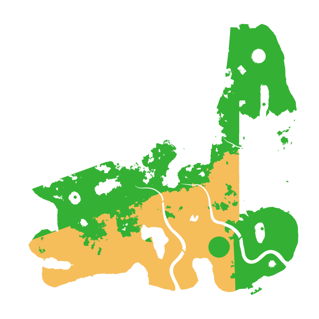 Biome Rust Map: Procedural Map, Size: 4000, Seed: 68504382