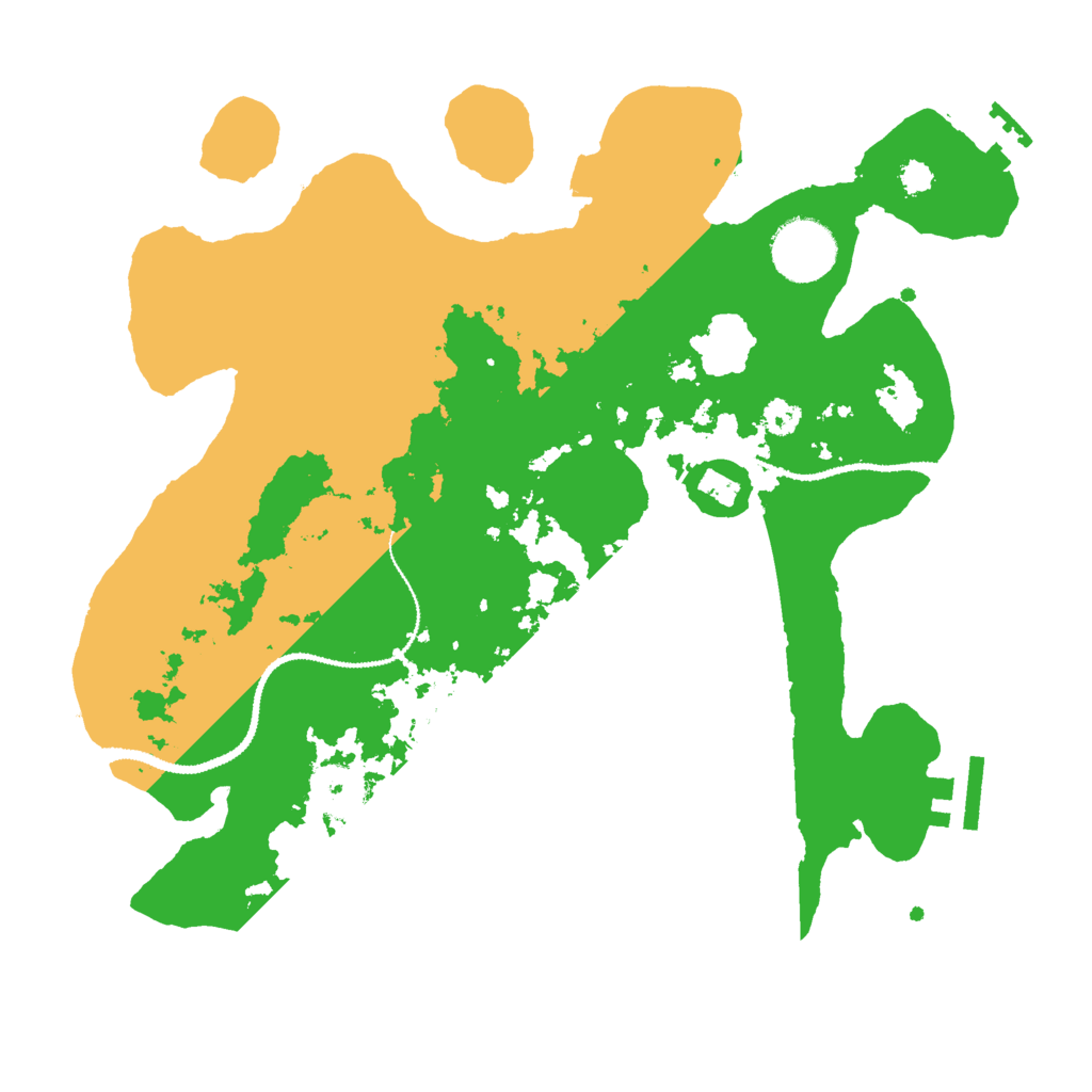 Biome Rust Map: Procedural Map, Size: 3000, Seed: 320747985